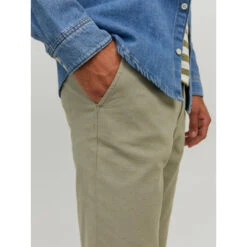 Pantalon Chino Slim Marco Fury Kaki Homme - Jack & Jones -TEDDY Vetements Magasin pantalon chino slim marco fury kaki homme jack jones 3