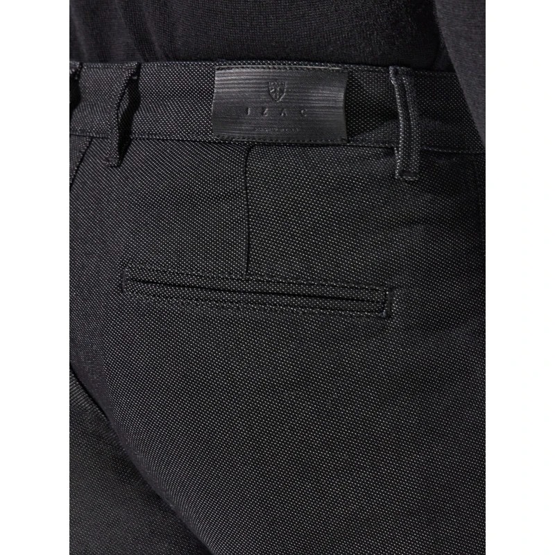 Pantalon Chino Slim Verrebi Urbain Noir Homme - Izac 6 Pantalon Chino Slim Verrebi Urbain Noir Homme - Izac – Image 4