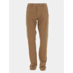 Pantalon Chino Vitamine Imprimé Marron Homme - Izac