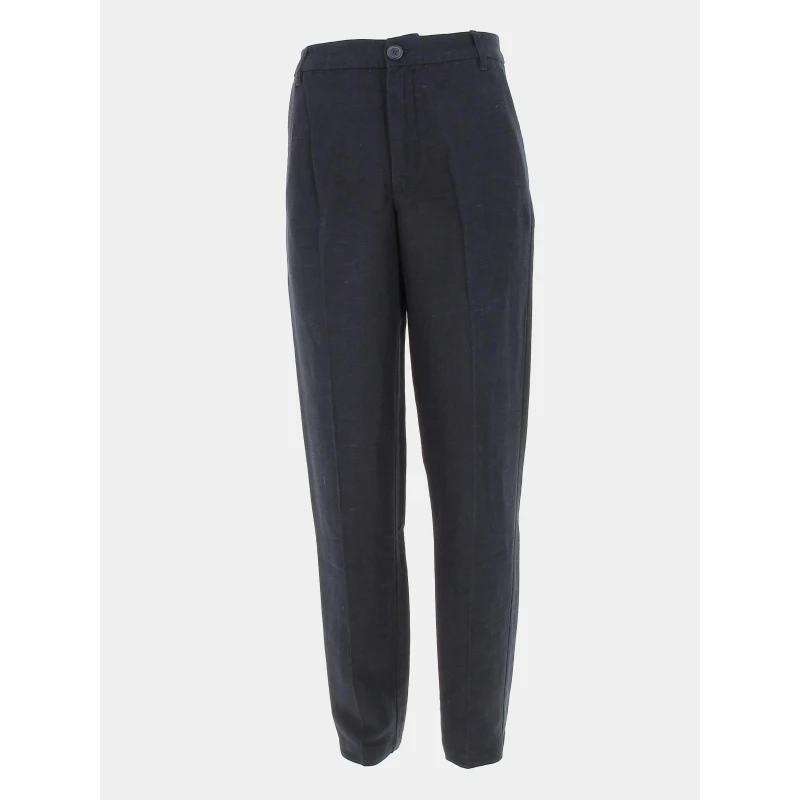 Pantalon En Lin Deep Bleu Marine Homme - Armani Exchange 3 Pantalon En Lin Deep Bleu Marine Homme - Armani Exchange