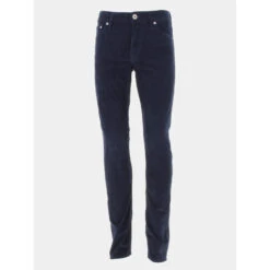 Pantalon En Velours Cotêlé Bleu Marine Homme - Jack & Jones