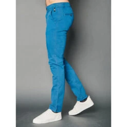 Pantalon Paolo Bleu Homme - Delahaye -TEDDY Vetements Magasin pantalon paolo noir homme delahaye 2