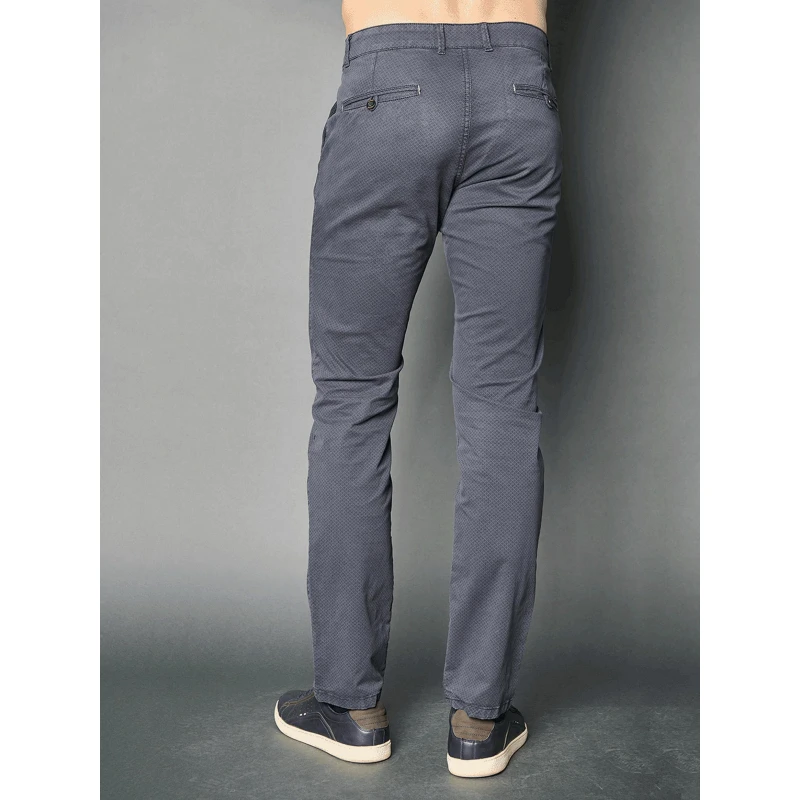 Pantalon Pierre Gris Ardoise Homme - Delahaye 4 Pantalon Pierre Gris Ardoise Homme - Delahaye – Image 2