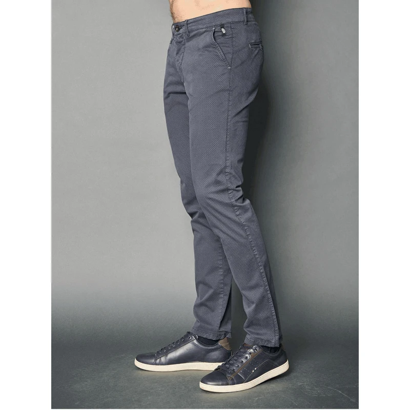 Pantalon Pierre Gris Ardoise Homme - Delahaye 5 Pantalon Pierre Gris Ardoise Homme - Delahaye – Image 3