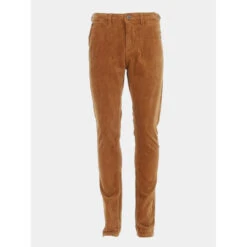 Pantalon Velours Signature Camel Homme - Benson & Cherry