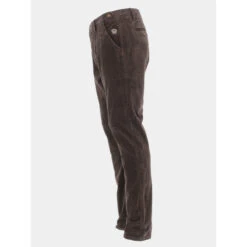 Pantalon Velours Signature Marron Homme - Benson & Cherry -TEDDY Vetements Magasin pantalon velours signature marron homme benson cherry 2