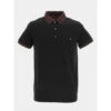 Polo Garance Uni Noir Homme - Benson & Cherry 1 Polo Garance Uni Noir Homme - Benson & Cherry -TEDDY Vetements Magasin polo garance uni noir homme benson cherry