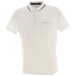 Polo Lony Blanc Homme - Teddy Smith