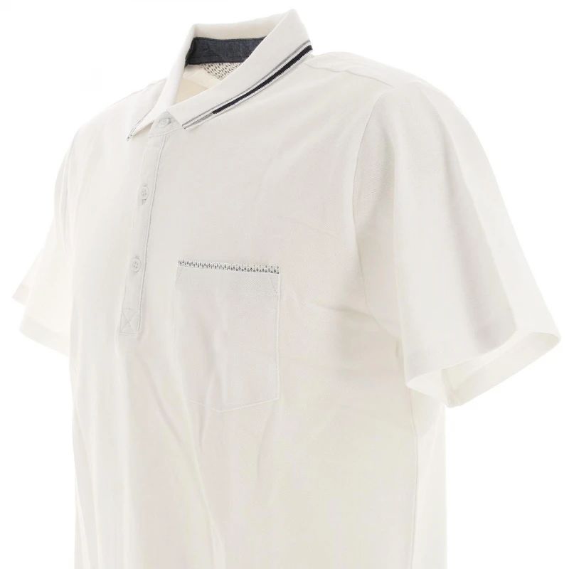 Polo Lony Blanc Homme - Teddy Smith 6 Polo Lony Blanc Homme - Teddy Smith – Image 4