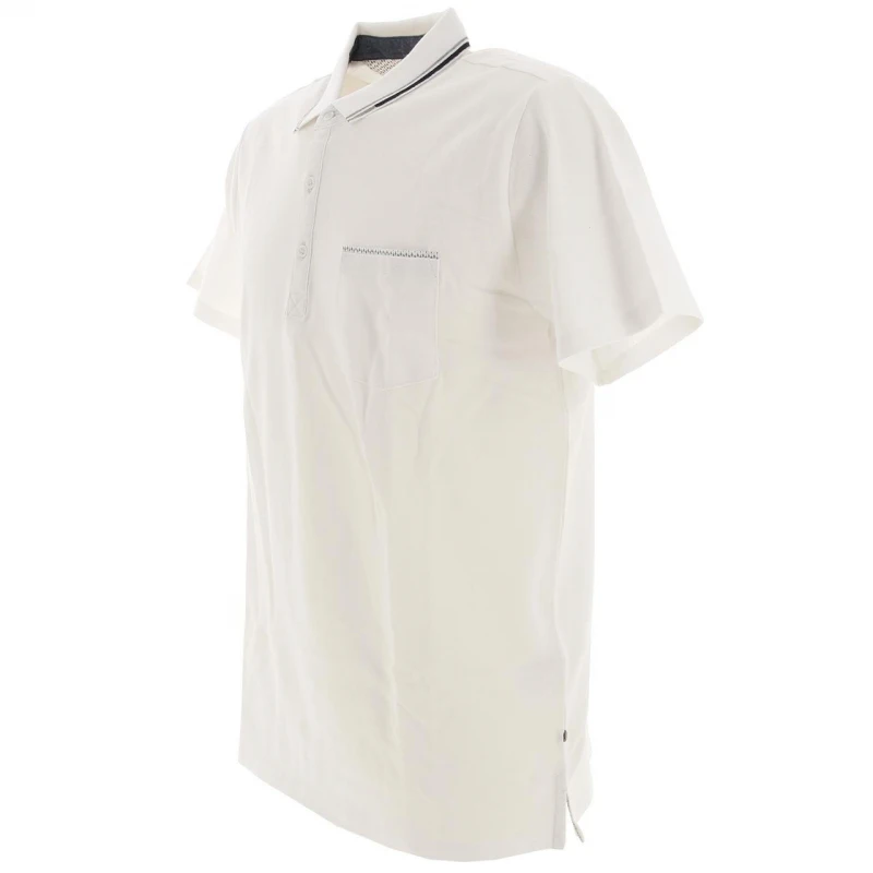 Polo Lony Blanc Homme - Teddy Smith 7 Polo Lony Blanc Homme - Teddy Smith – Image 5
