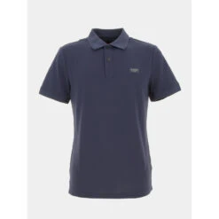 Polo New Tech Stretch Bleu Marine Homme - Guess