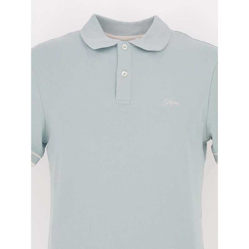 Polo Olivier Lagon Bleu Homme - Guess 5 Polo Olivier Lagon Bleu Homme - Guess – Image 3