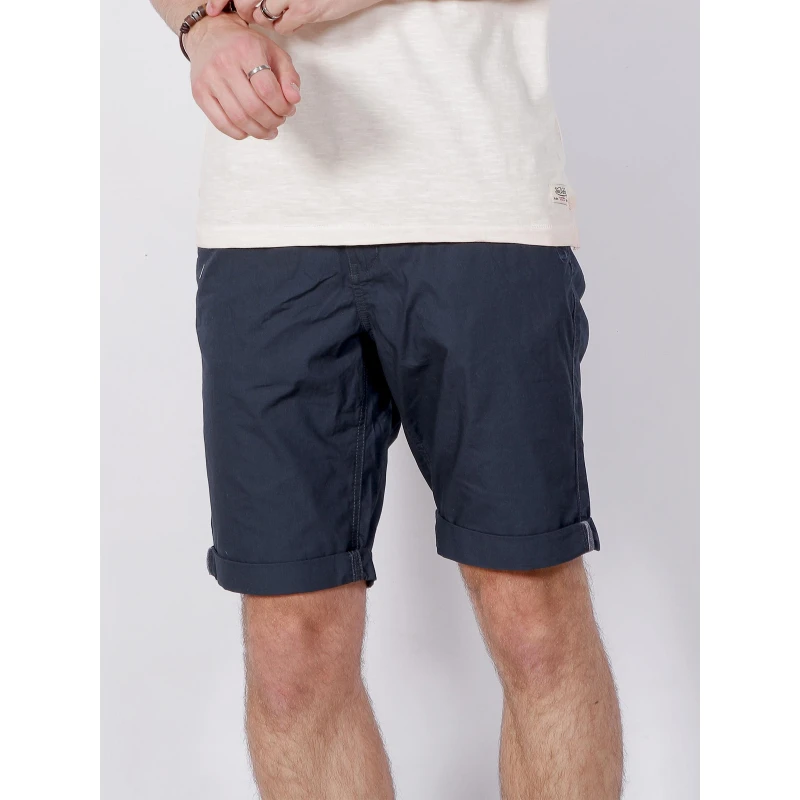Short Chino Sho Bleu Marine Homme - Petrol Industries 3 Short Chino Sho Bleu Marine Homme - Petrol Industries