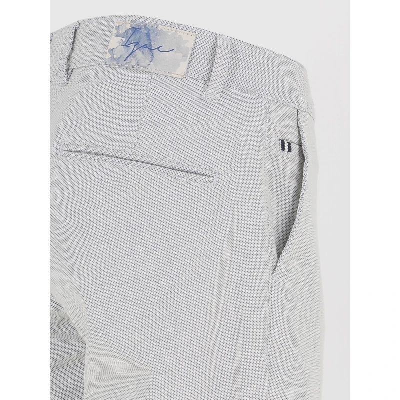 Short Chino Slim Simon Bleu Clair Homme - Izac 6 Short Chino Slim Simon Bleu Clair Homme - Izac – Image 4