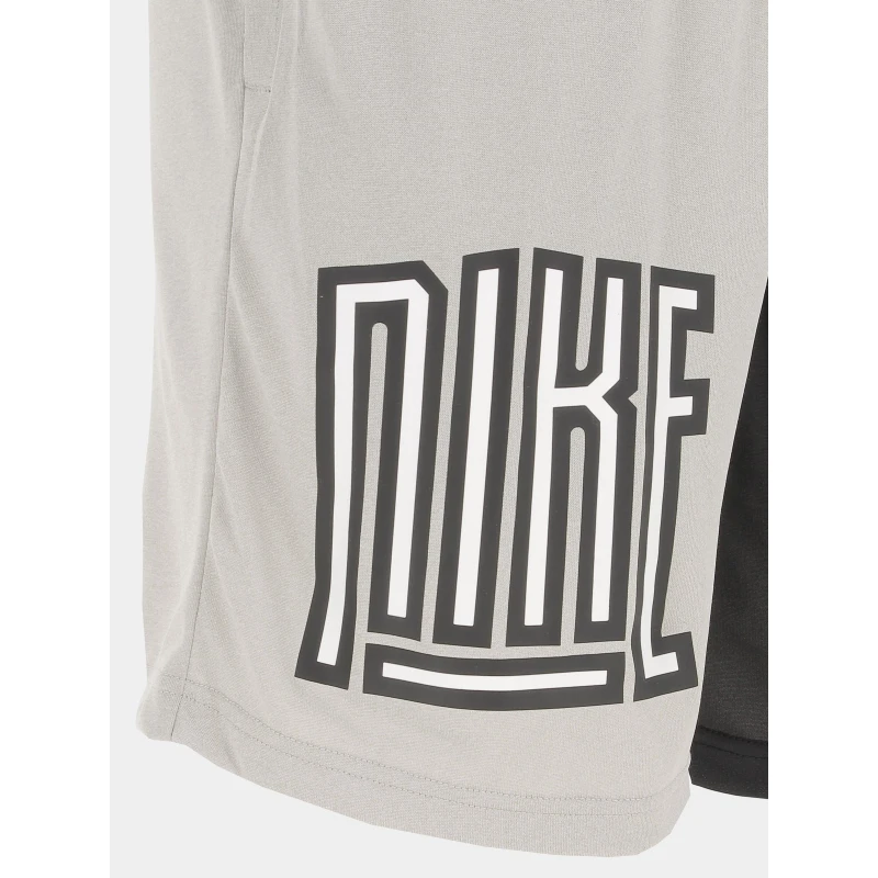 Short De Basketball Gris Homme - Nike 5 Short De Basketball Gris Homme - Nike – Image 4