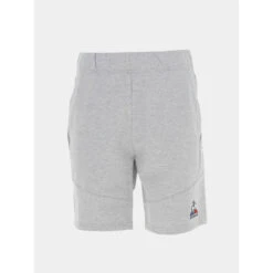 Short Jogging Essential Regular Gris Chiné Homme - Le Coq Sportif