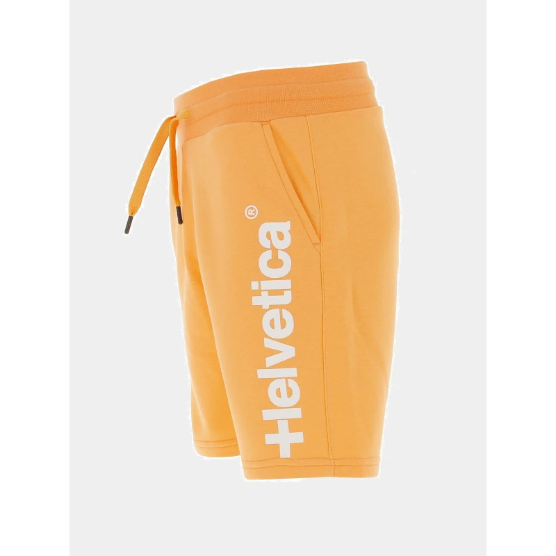 Short Jogging Kilian Orange Homme - Helvetica 5 Short Jogging Kilian Orange Homme - Helvetica – Image 3