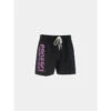Short Uni A Noir/fuschia - Panzeri -TEDDY Vetements Magasin short uni a noirfuschia panzeri