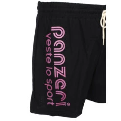 Short Uni A Noir/fuschia - Panzeri -TEDDY Vetements Magasin short uni a noirfuschia panzeri 2