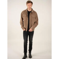 Surchemise Velours Alino Beige Homme - Deeluxe 9 Surchemise Velours Alino Beige Homme - Deeluxe -TEDDY Vetements Magasin surchemise velours alino beige homme deeluxe 3