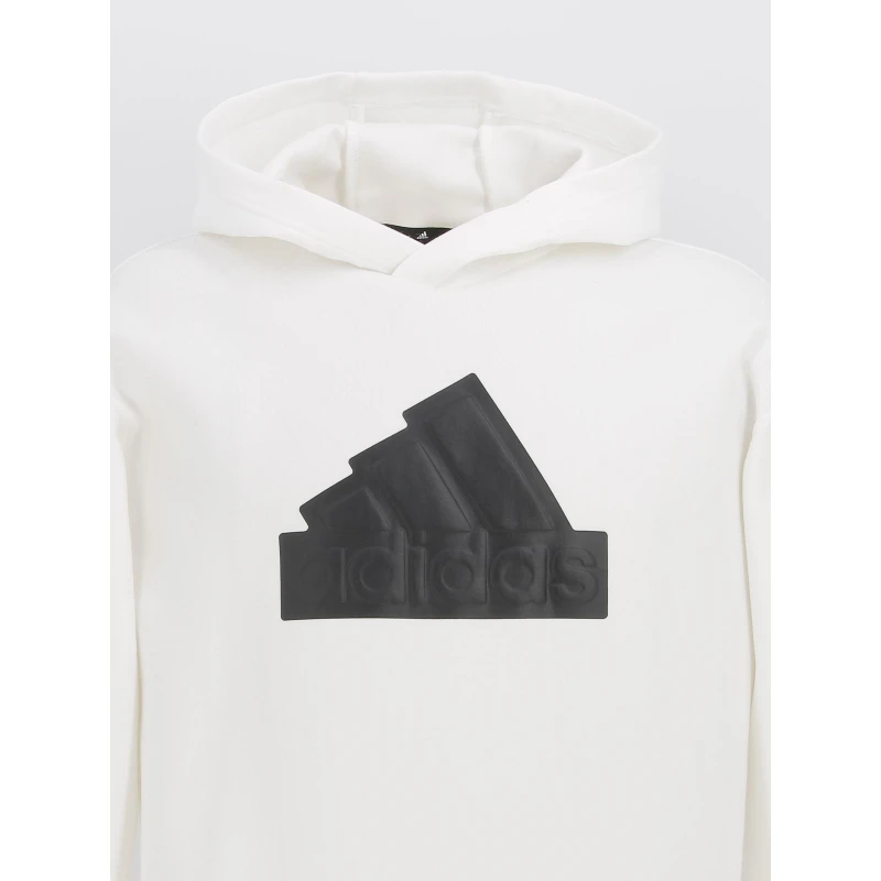 Sweat à Capuche Badge Of Sport Noir Blanc Homme - Adidas 6 Sweat à Capuche Badge Of Sport Noir Blanc Homme - Adidas – Image 4