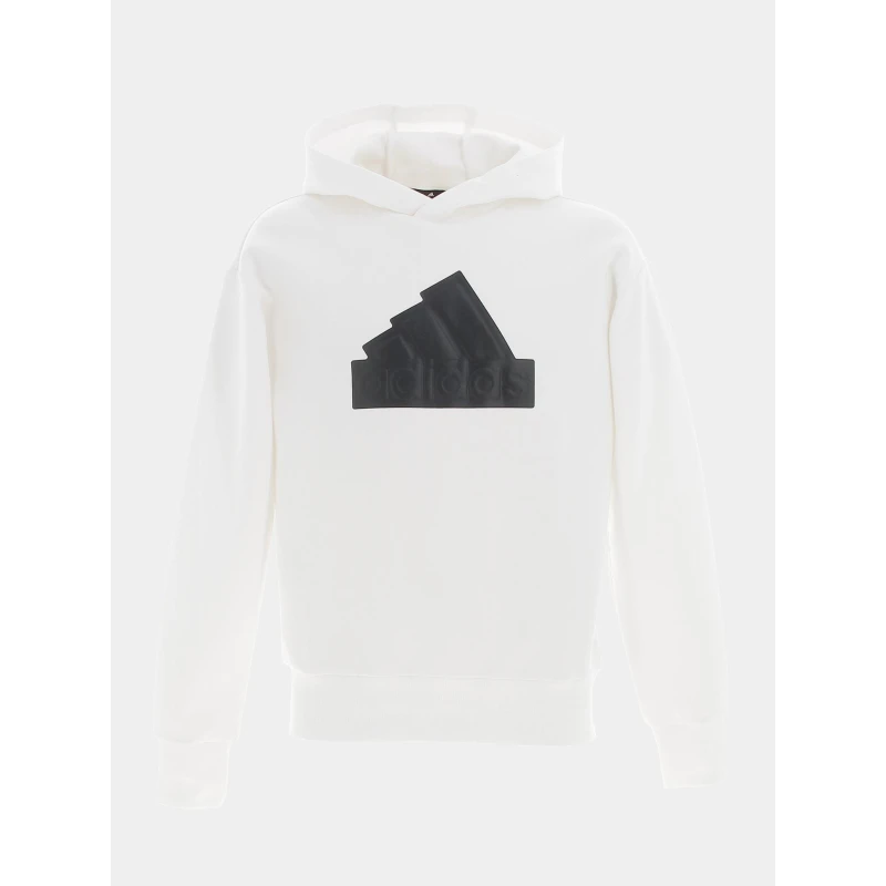 Sweat à Capuche Badge Of Sport Noir Blanc Homme - Adidas 3 Sweat à Capuche Badge Of Sport Noir Blanc Homme - Adidas