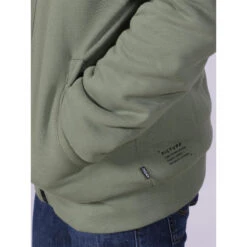 Sweat à Capuche Basement Plush Vert Homme - Picture -TEDDY Vetements Magasin sweat a capuche basement plush vert homme picture 3