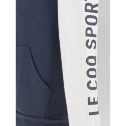 Sweat à Capuche Bicolore Bleu Blanc Homme - Le Coq Sportif -TEDDY Vetements Magasin sweat a capuche bicolore bleu blanc homme le coq sportif 3