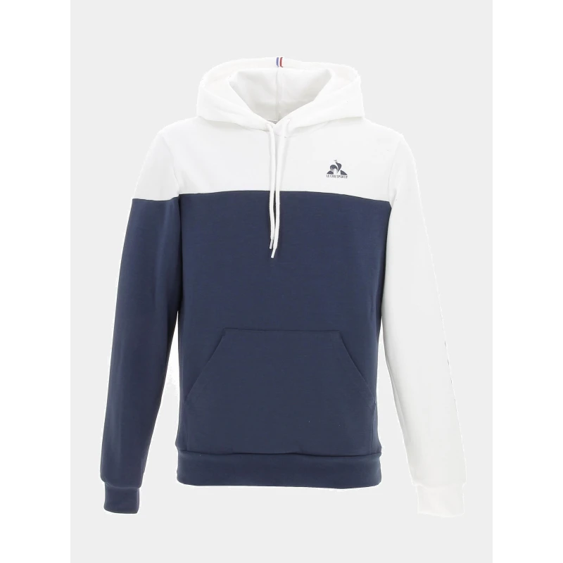 TEDDY Vetements Magasin -TEDDY Vetements Magasin sweat a capuche bicolore bleu blanc homme le coq sportif