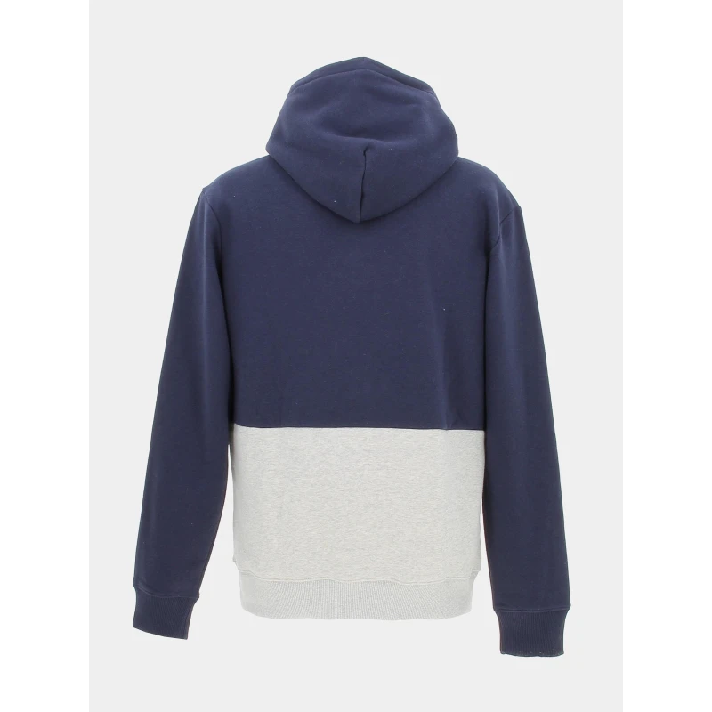 Sweat à Capuche Bicolore Embossé Gris Bleu Homme - Quiksilver 4 Sweat à Capuche Bicolore Embossé Gris Bleu Homme - Quiksilver – Image 2