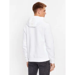 TEDDY Vetements Magasin -TEDDY Vetements Magasin sweat a capuche christian blanc homme guess 1