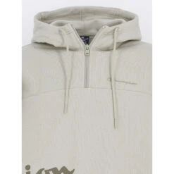 Sweat à Capuche Col Zippé Vert Homme - Champion -TEDDY Vetements Magasin sweat a capuche col zippe vert homme champion 2