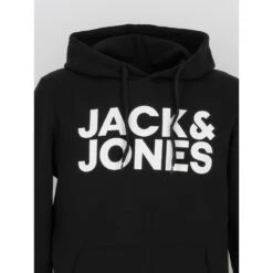Sweat à Capuche Corporate Logo Noir Homme - Jack & Jones 8 Sweat à Capuche Corporate Logo Noir Homme - Jack & Jones -TEDDY Vetements Magasin sweat a capuche corporate logo noir homme jack jones 2