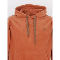 Sweat à Capuche Duroy Orange Homme - Deeluxe -TEDDY Vetements Magasin sweat a capuche duroy orange homme deeluxe 2