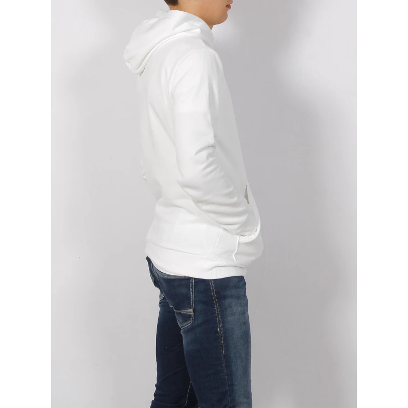 Sweat à Capuche Essential Lab Logo Vertical Blanc Homme - Puma 5 Sweat à Capuche Essential Lab Logo Vertical Blanc Homme - Puma – Image 3