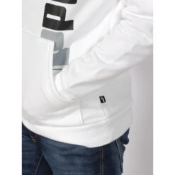 Sweat à Capuche Essential Lab Logo Vertical Blanc Homme - Puma 9 Sweat à Capuche Essential Lab Logo Vertical Blanc Homme - Puma -TEDDY Vetements Magasin sweat a capuche essential lab logo vertical blanc homme puma 3