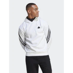 Sweat à Capuche Fi 3s Logo Badge Blanc Homme - Adidas