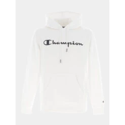 Sweat à Capuche Hooded Blanc Homme - Champion