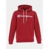 Sweat à Capuche Hooded Bordeaux Homme - Champion 1 Sweat à Capuche Hooded Bordeaux Homme - Champion -TEDDY Vetements Magasin sweat a capuche hooded bordeaux homme champion