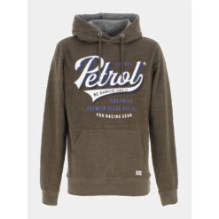 Petrol Industries Sweat à Capuche Hooded Marron Homme - Petrol Induistries