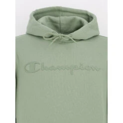 Sweat à Capuche Hooded Vert Homme - Champion -TEDDY Vetements Magasin sweat a capuche hooded vert homme champion 2