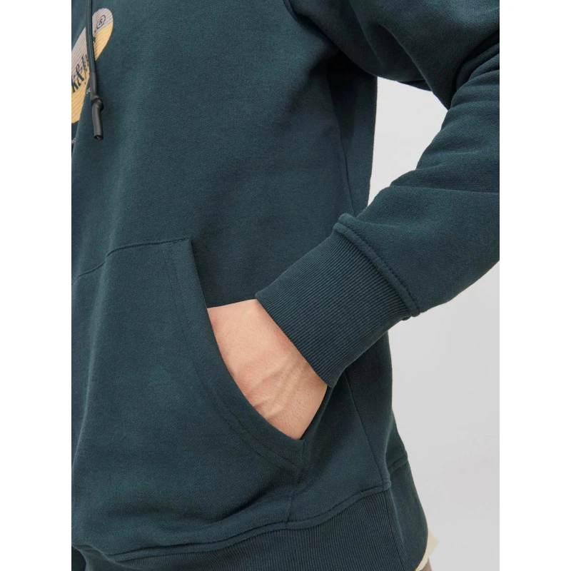 Sweat à Capuche Jordalston Vert Homme - Jack & Jones 6 Sweat à Capuche Jordalston Vert Homme - Jack & Jones – Image 4