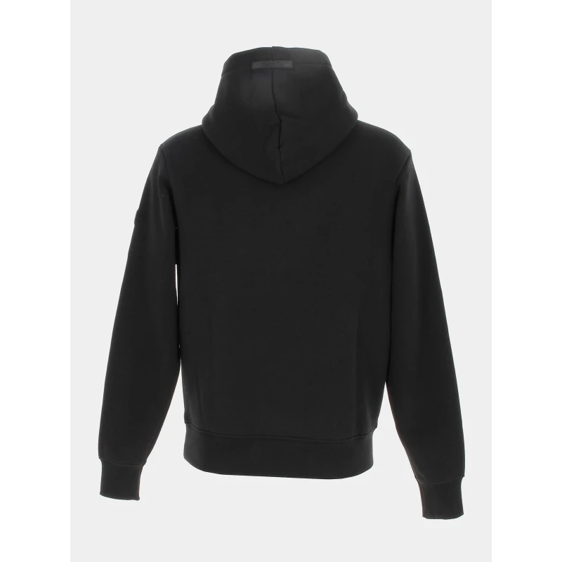 Sweat à Capuche Laun Noir Homme - Helvetica 4 Sweat à Capuche Laun Noir Homme - Helvetica – Image 2