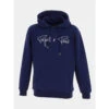 Sweat à Capuche Logo Bleu Marine Homme - Project X Paris -TEDDY Vetements Magasin sweat a capuche logo bleu marine homme project x paris