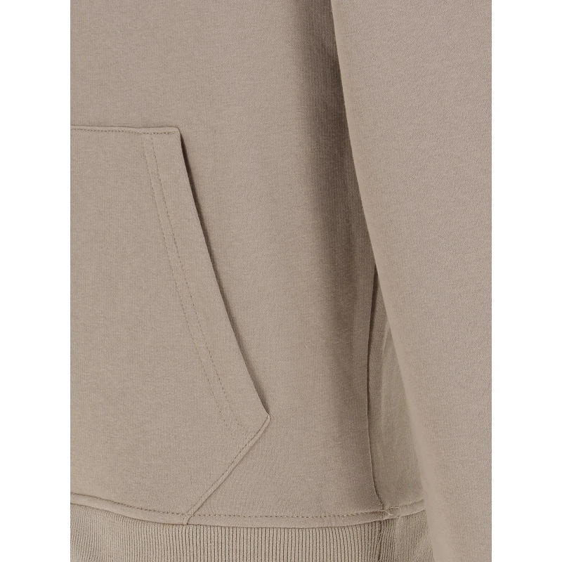 SUN VALLEY Sweat à Capuche Logo Central Brodé Marron Homme - Sunvalley 6 SUN VALLEY Sweat à Capuche Logo Central Brodé Marron Homme - Sunvalley – Image 4