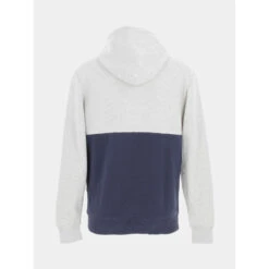 Sweat à Capuche Logo Embossé Gris Homme - Quiksilver -TEDDY Vetements Magasin sweat a capuche logo embosse gris homme quiksilver 1