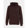 Sweat à Capuche Nark Marron Homme - Teddy Smith -TEDDY Vetements Magasin sweat a capuche nark marron homme teddy smith