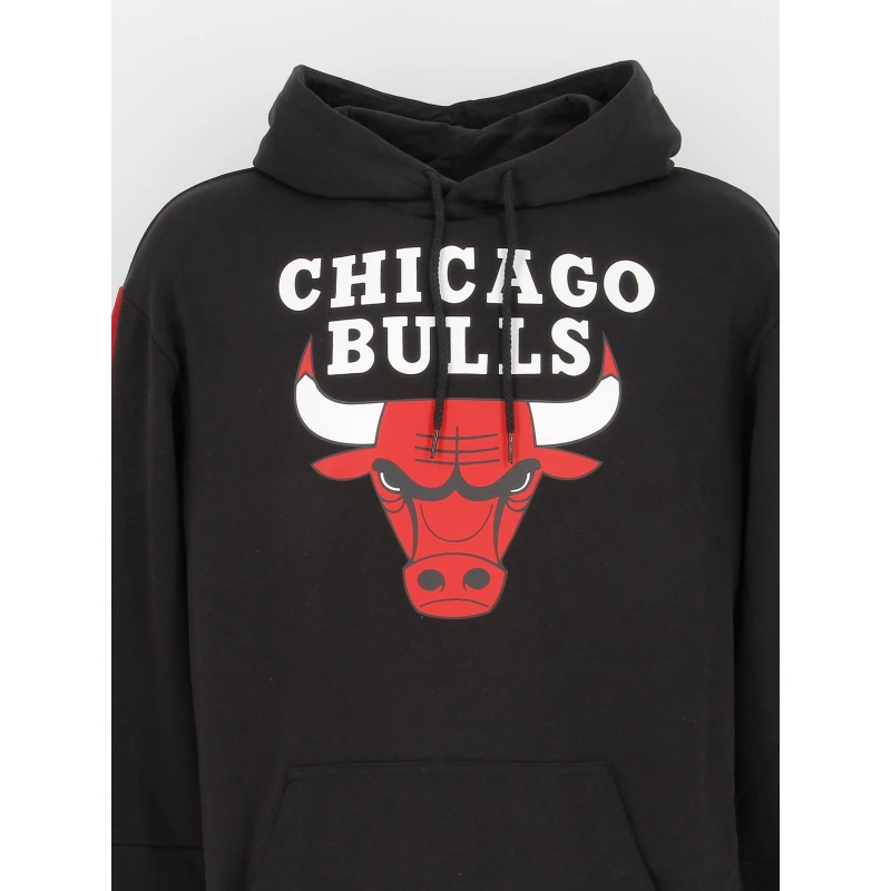 Sweat à Capuche Nba Chicago Bulls Noir Homme - New Era 5 Sweat à Capuche Nba Chicago Bulls Noir Homme - New Era – Image 3