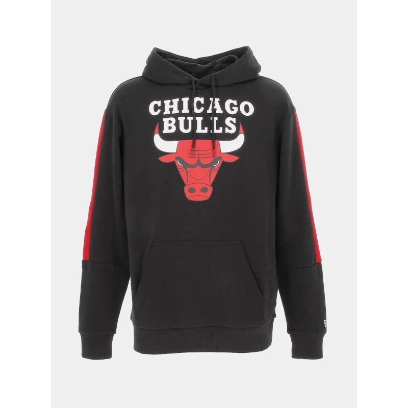 Sweat à Capuche Nba Chicago Bulls Noir Homme - New Era 3 Sweat à Capuche Nba Chicago Bulls Noir Homme - New Era