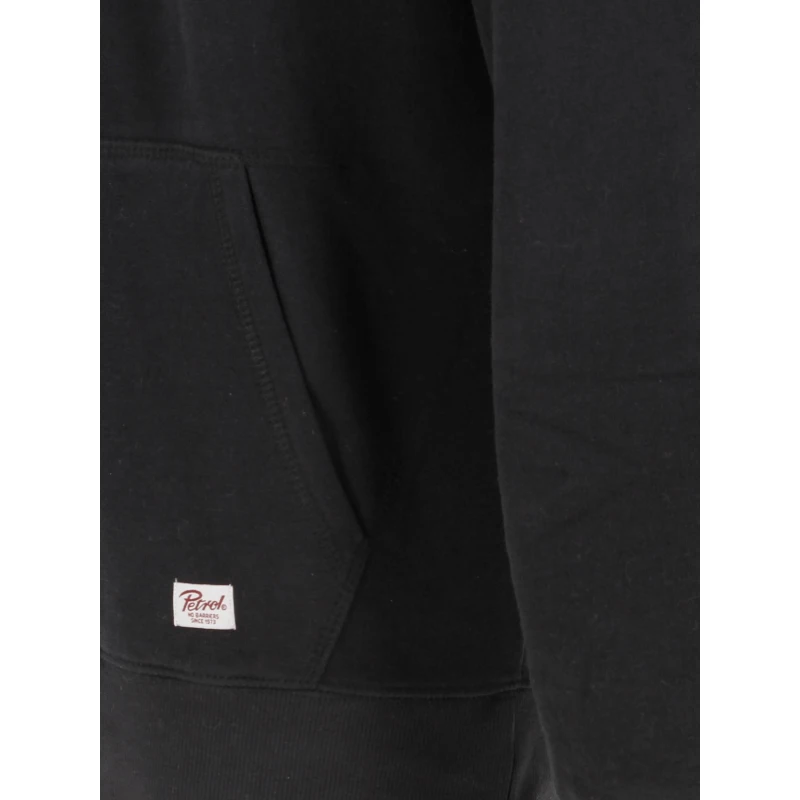 Sweat à Capuche Print Noir Homme - Petrol Industries 6 Sweat à Capuche Print Noir Homme - Petrol Industries – Image 4